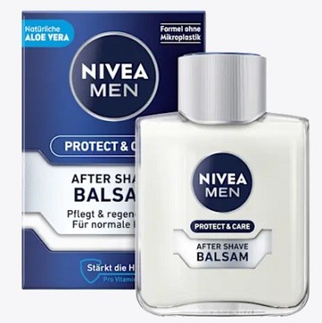 Nivea Men balzám Protect & Care100ml - Kosmetika Pro muže Péče o obličej Vody a balzámy po holení